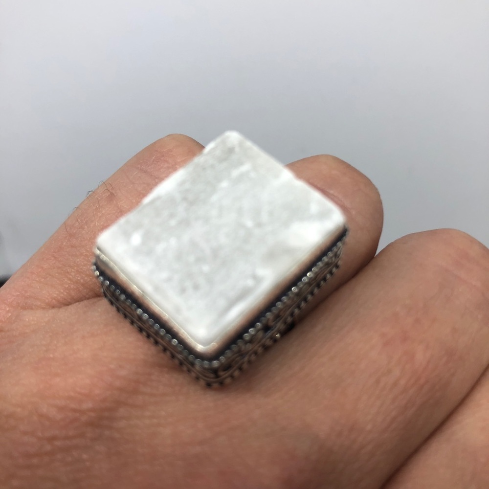 Selenite Ring - Picture 4 of 4
